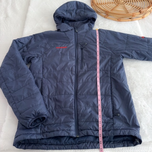 Mammut Down Puffer Jacket Primaloft Navy Blue - Picture 14 of 14